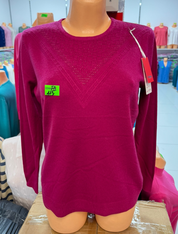 Swetry damskie Roz L-3XL. 1 kolor. Paczka 10 szt